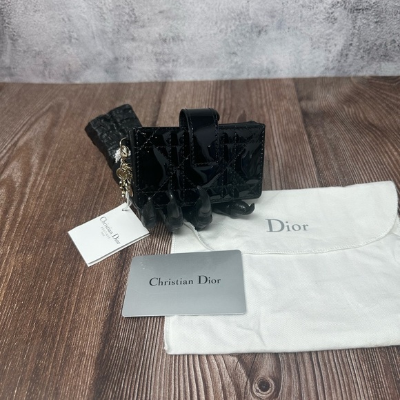 Lady Dior Jasmine Card Holder with dust bag NWT - Picture 3 of 13